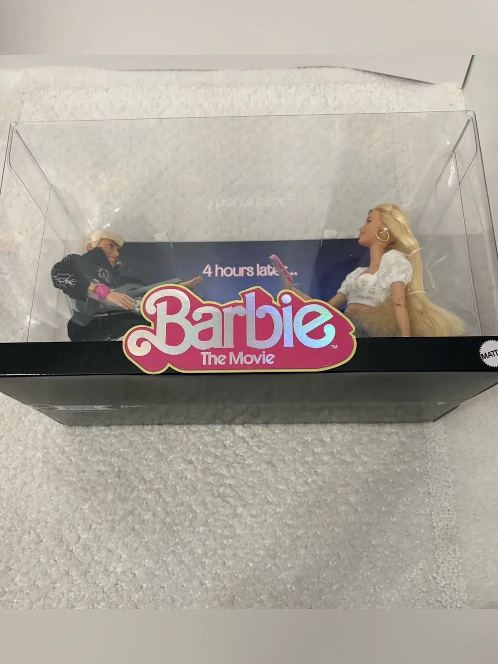 Barbie The Movie Campfire Scene Doll 2 Pack Ken Margot Robbie Ryan Gosling NEW